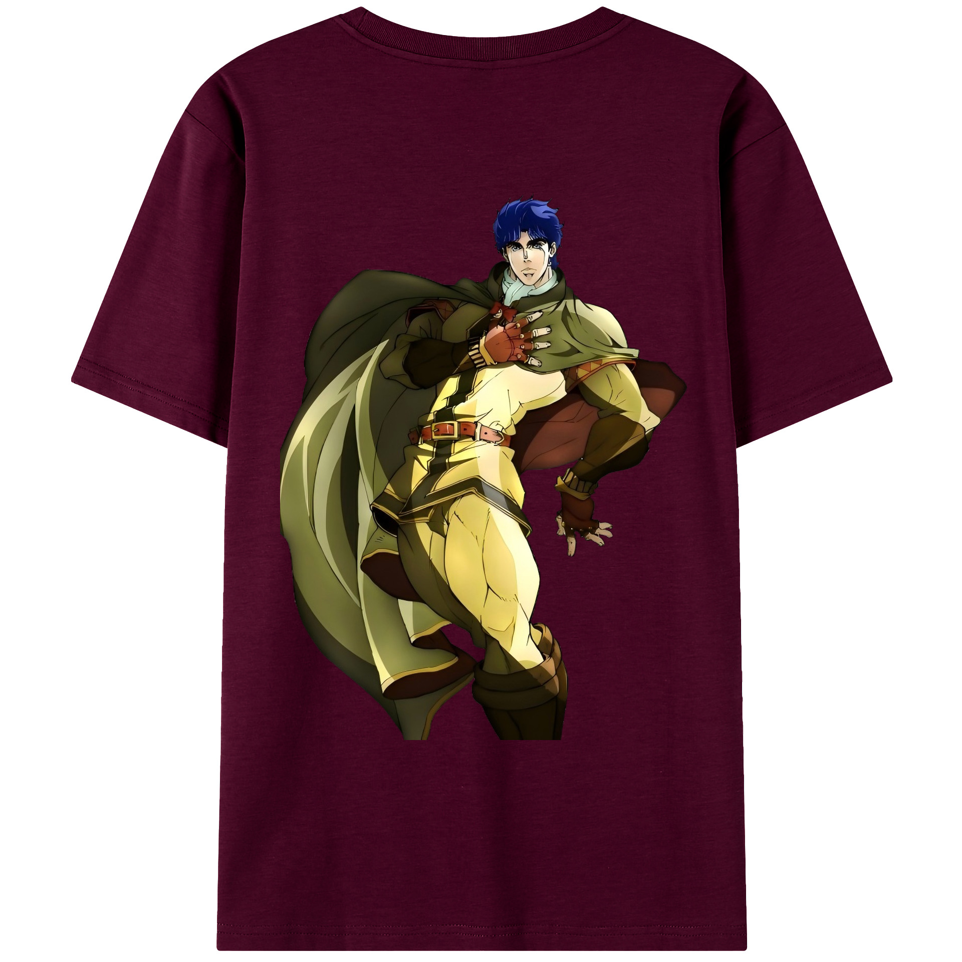 （画像用） ジョジョの奇妙な冒険 /ジョナサン?ジョースター JoJo's Bizarre Adventure Jonathan Joestar レディース半袖Tシャツ(バックプリント)